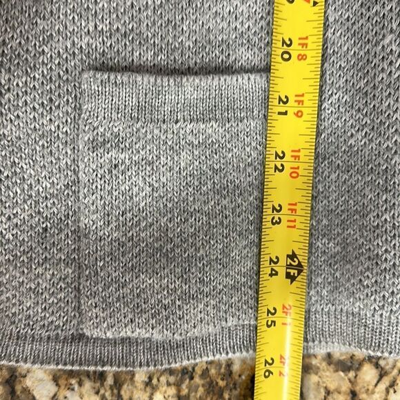 Peruvian Link Alpaca Collection Grey Button Front Cardigan Sweater Size S - Picture 9 of 9